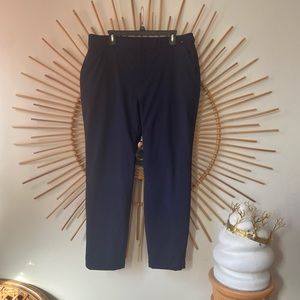 Uniqlo fleece lined waterproof navy pants size XXL